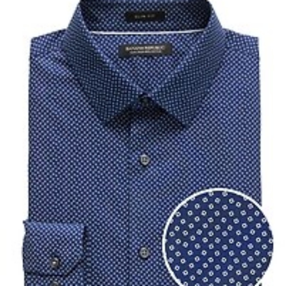 Banana Republic Grant Slim-Fit Non-Iron Dress Shirt